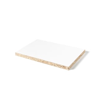 Product afbeelding voor Spaanplaat P2 Gemelamineerd 18mm 250x125cm Wit 70% PEFC