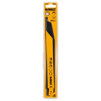 Product afbeelding voor DeWALT Reciprozaagblad DT2353QZ 203mm Voor Metaal 3-8mm 5st