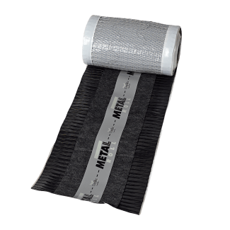 Product afbeelding voor Monier Metalroll Ondervorstband 5m Zwart
