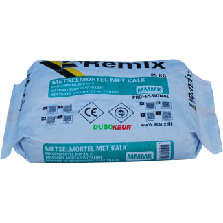 Product afbeelding voor Remix Metselmortel Met Kalk M5 25kg