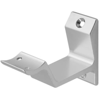 Product afbeelding voor Hermeta Leuninghouder 3542 65mm Hol Met Schroefgat Naturel Aluminium
