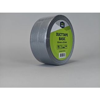 Product afbeelding voor Pro-One Ducttape Basic 50mm 50m Zilver
