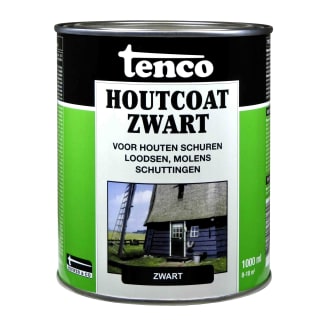 Product afbeelding voor Tenco Houtcoat Teervrij 1L Zwart