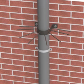 Product afbeelding voor GB Anti-klimbeugel 39x5x105mm Pen Versprongen Thermisch Verzinkt 71497B