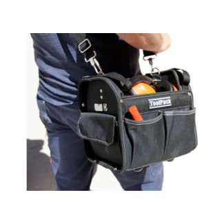 Product afbeelding voor Toolpack Gereedschapstas 250x240x230mm Met Vakverdeling Zwart