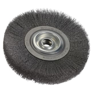Product afbeelding voor Flexovit Staaldraadborstel Rond 36tands 125x24x20mm Gegolfd