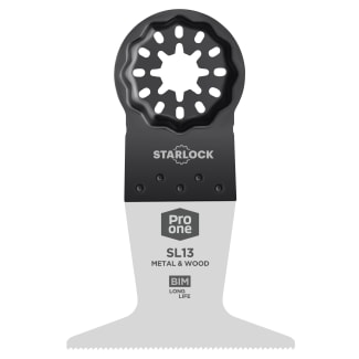 Product afbeelding voor ProOne Multitoolzaagblad Starlock SL13 65x50mm Bi-Metaal 5st