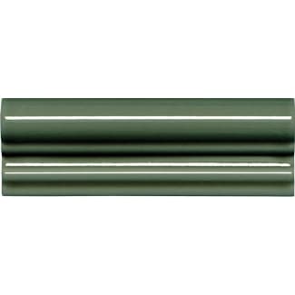 Product afbeelding voor Strip Modernista Moldura Italiana Verde Oscuro 5x15cm Glanzend