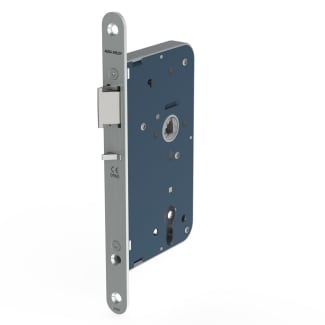 Product afbeelding voor Lips Centraalslot DIN Links PC72 Doornmaat 55mm RVS