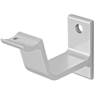 Product afbeelding voor Hermeta Leuninghouder 3553 76mm Hol Stokschroef Aluminium Naturel