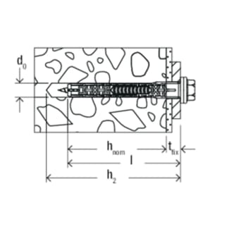 Product afbeelding voor Fischer Constructieplug DuoXpand FUS 10x100mm Zeskantkop 10st 562211