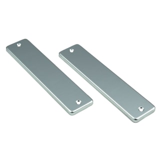 Product afbeelding voor AMI Kortschild 180/41 Recht Blind Zonder Krukgat 180x41mm Aluminium F2