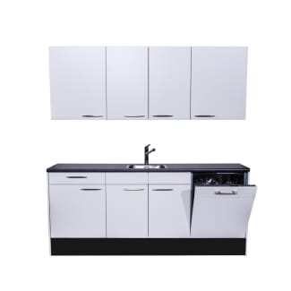 Product afbeelding voor Procasa Keuken 210cm Compleet Wit Inclusief Vaatwasser Volledig Geintegreerd