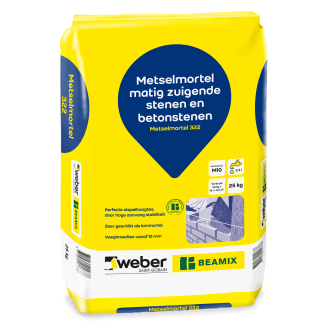 Product afbeelding voor Weber Beamix Metselmortel 322 25kg
