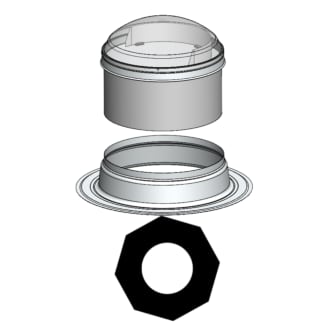 Product afbeelding voor Powerdaylight 25cm Plat Dak Buitenzijde