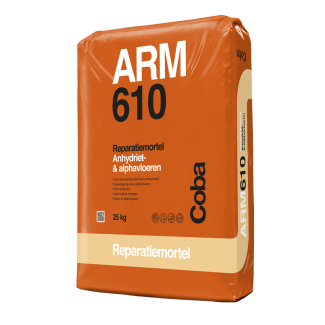 Product afbeelding voor Coba ARM610 Reparatiemortel 25kg Beige