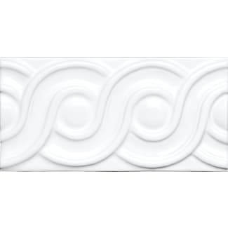 Product afbeelding voor Strip Neri Relieve Clasico Blanco Z 7,5x15cm Glanzend