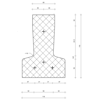 Product afbeelding voor VBI PS-Isolatievloer Vloerbalk 1T Groen 298cm