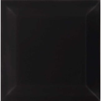 Product afbeelding voor Mosa Wandtegel Classics Trocadero Zwart 1003 10x10cm 9mm Modulair Glanzend 1003-1010