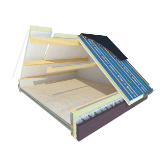 Product afbeelding voor Unilin Roof SW Light 5mm 102cm Rc=4,7 CB White