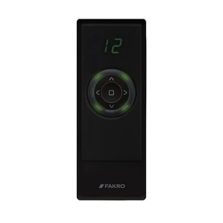 Product afbeelding voor Fakro Zrh12 Afstandsbediening Z-Wave Elektrisch Zwart