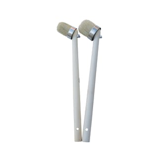 Product afbeelding voor Bokkepoot 50mm Wit Haar