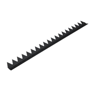 Product afbeelding voor GB Anti-klimstrip 1000mm 65x30x3mm Epoxycoating Zwart 714960B