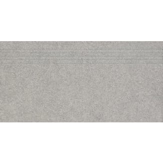 Product afbeelding voor Rako Traptrede Block Grey 40x80cm 10mm Mat Gerectificeerd R10