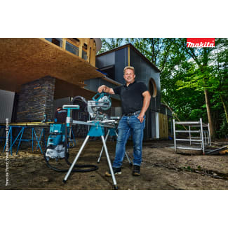 Product afbeelding voor Makita Accu Radiaal Afkortzaag LS002GZ01 40V Max, 216mm XGT Zonder Accu En Lader In Doos