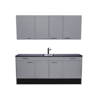 Product afbeelding voor Procasa Keuken 210cm Compleet Grey Inclusief Vaatwasser Volledig Geintegreerd
