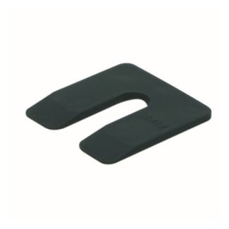 Product afbeelding voor GB Uitvulplaat Met Sleuf 3mm Kunststof Zwart 192st 34603