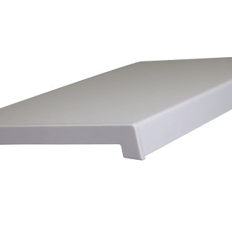 Product afbeelding voor LUMBO Eindkap voor Vensterbank 37x600 mm Wit RAL9010