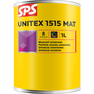 Product afbeelding voor SPS Unitex 1515 Mat Binnen 1L Basis P