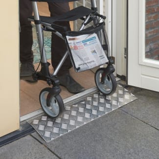 Product afbeelding voor SecuCare Drempelhulp Type 1 Aluminium 780x200mm
