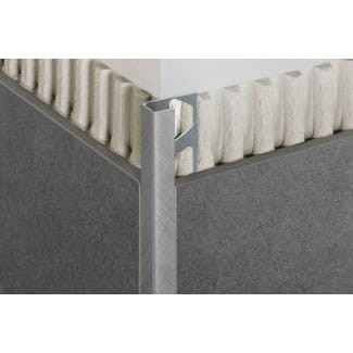 Product afbeelding voor Schlüter QUADEC-ATG Decoratief Profiel 10mm 250cm Alu Titanium Glanzend Geanodiseerd Q100ATG