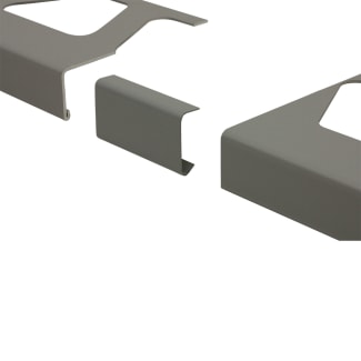 Product afbeelding voor Schlüter BARA-RW Verbindingsstuk Randprofiel 30mm Alu Met Kleurcoating Grijs Metallic V/RW30GM