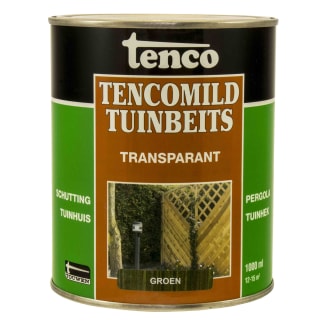 Product afbeelding voor Tencomild Tuinbeits Transparant 1L Groen