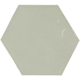 Product afbeelding voor Wandtegel Zellige Hexa Mint 10,8x12,4cm 9mm Glanzend