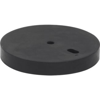 Product afbeelding voor Oxloc Onderlegplaat Voor Deurbuffer 12mm Zwart