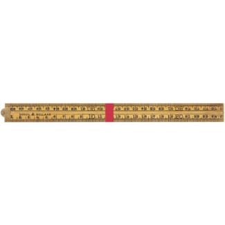 Product afbeelding voor Schuil Timmermansduimstok Hout 1m Geel