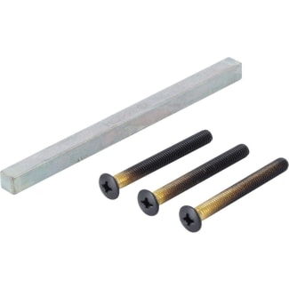 Product afbeelding voor HOPPE Montageset Veiligheidsgarnituur M6x65mm 8x140mm Kruk/Kruk Matzwart