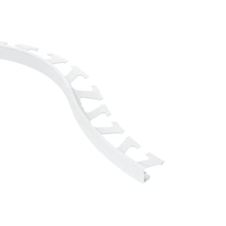 Product afbeelding voor Schlüter SCHIENE-AC Decoratief Profiel Radius 8mm 300cm Alu Met Kleurcoating Zuiver Wit Mat R/A80MBW/300