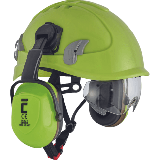 Product afbeelding voor Cerva Gehoorkap Ciron Helmet HV Geel