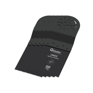 Product afbeelding voor Qblades Multitoolzaagblad UN03 34x40mm Bi-Metaal 5st