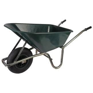 Product afbeelding voor Talen Tools Kruiwagen Met Kunststof Bak 100L Groen