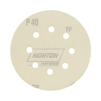 Product afbeelding voor Clipper Schuurschijf G131F K40 125mm Met Klittenband Alox 10st