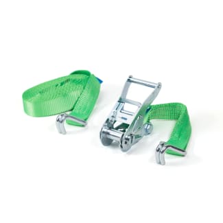 Product afbeelding voor ProOne Spanband Met Ratel/Haak 50mm 9m 2500-5000 daN Groen