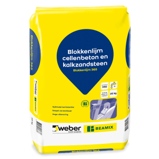 Product afbeelding voor Weber Beamix Blokkenlijm 365 25kg