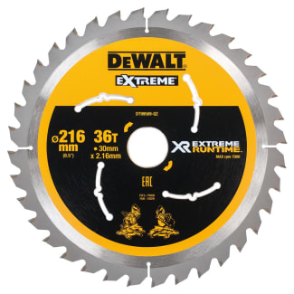 Product afbeelding voor DeWALT Cirkelzaagblad DT99569 216x30x2,2mm 36tands XR Flexvolt