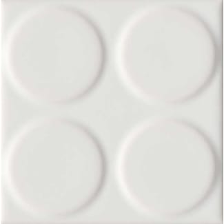 Product afbeelding voor Mosa Wandtegel Classics Kho Liang Ie Collection Wit 16906 10x10cm 7,8mm Modulair Glanzend 16906-1010